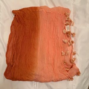 Ombré infinity scarf